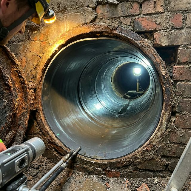 Trenchless sewer line replacement in Lawrenceville GA